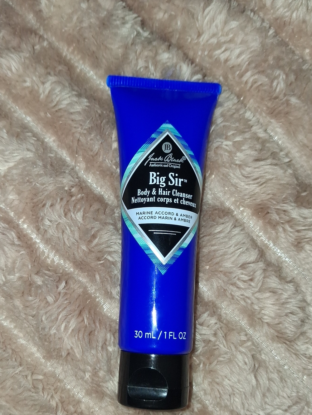 Jack Black Big Sir Blue Body & Hair Cleanser - Blue
